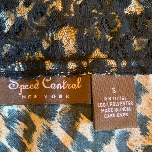 Leopard & lace dress - Picture 6 of 7